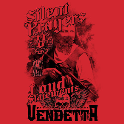 Vendetta Inc. Shirt Prayers rot VD-1541