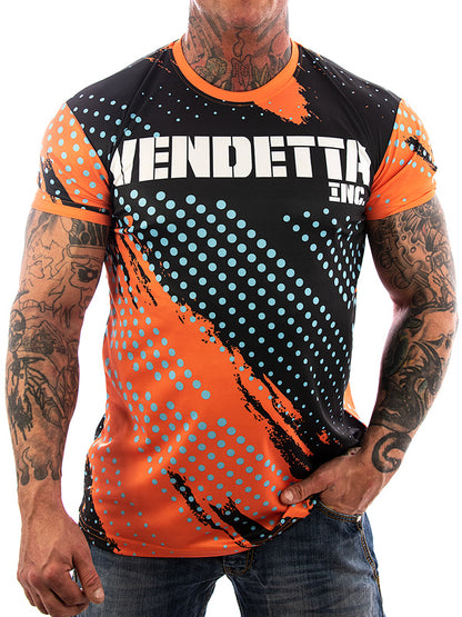 Vendetta Inc. Mesh Shirt Allover 1077 schwarz