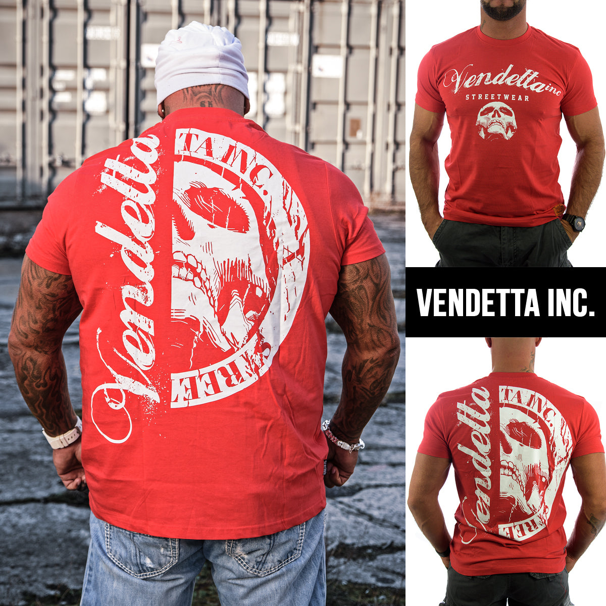 Vendetta Inc. Shirt Logo Patch 1182 rot