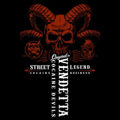 Vendetta Inc. Shirt Red Reign schwarz VD-1615