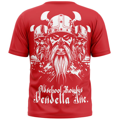 Vendetta Inc. Shirt rot Rowdys VD-1365