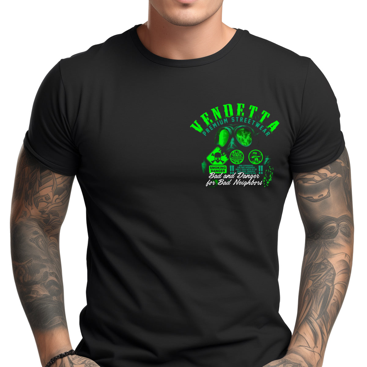Vendetta Inc. Shirt Danger schwarz 1369