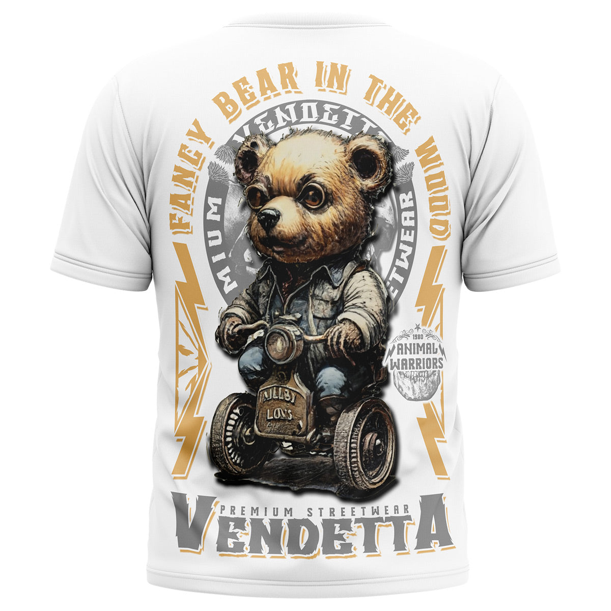 Vendetta Inc. Shirt weiß Fancy Bear VD-1381