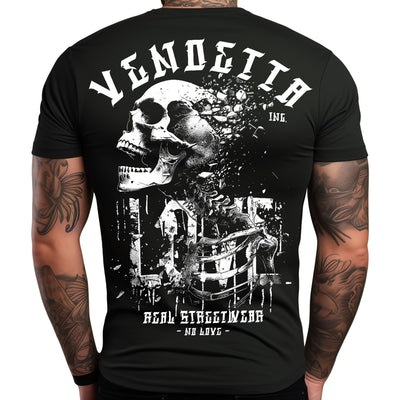 Vendetta Inc. Shirt No Love schwarz VD-1430