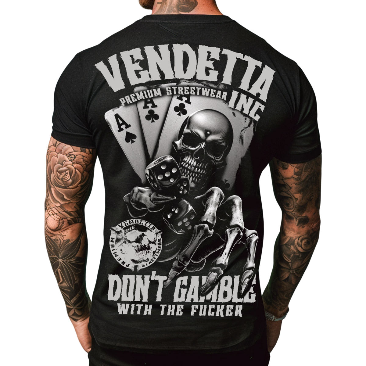 Vendetta Inc. Shirt Risk Taker schwarz VD-1432