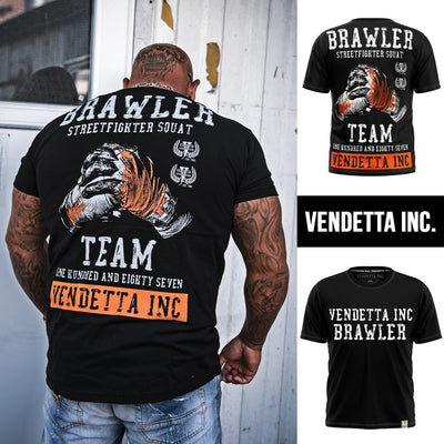 Vendetta Inc. Shirt Brawler schwarz VD-1147