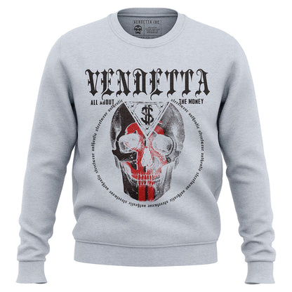 Vendetta Inc. Männer Sweatshirt Money Creamy Blue