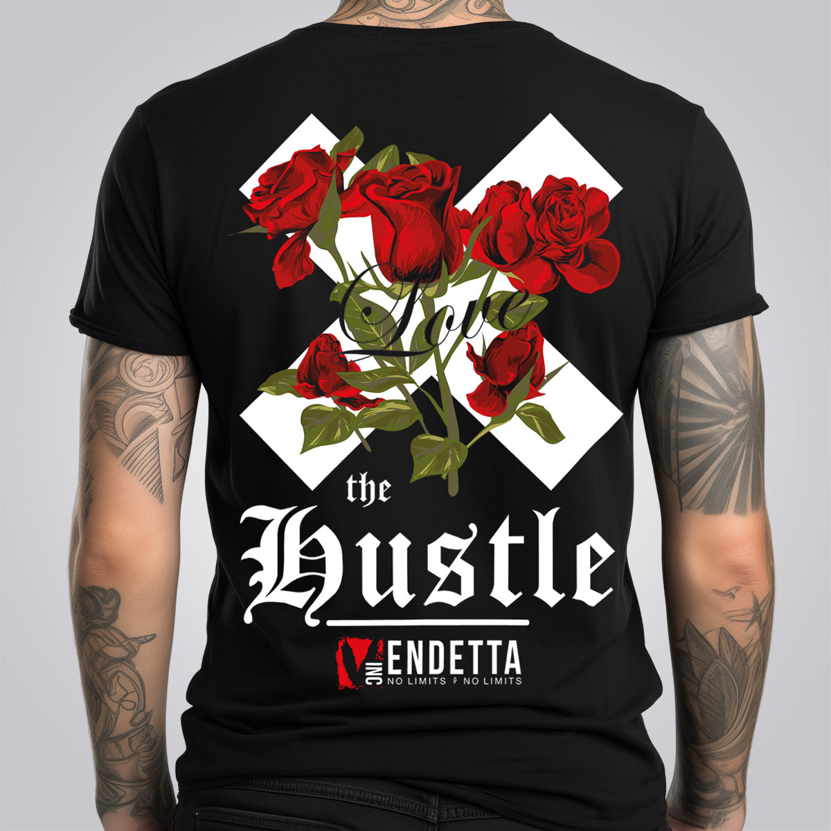 Vendetta Inc. Shirt schwarz Hustle