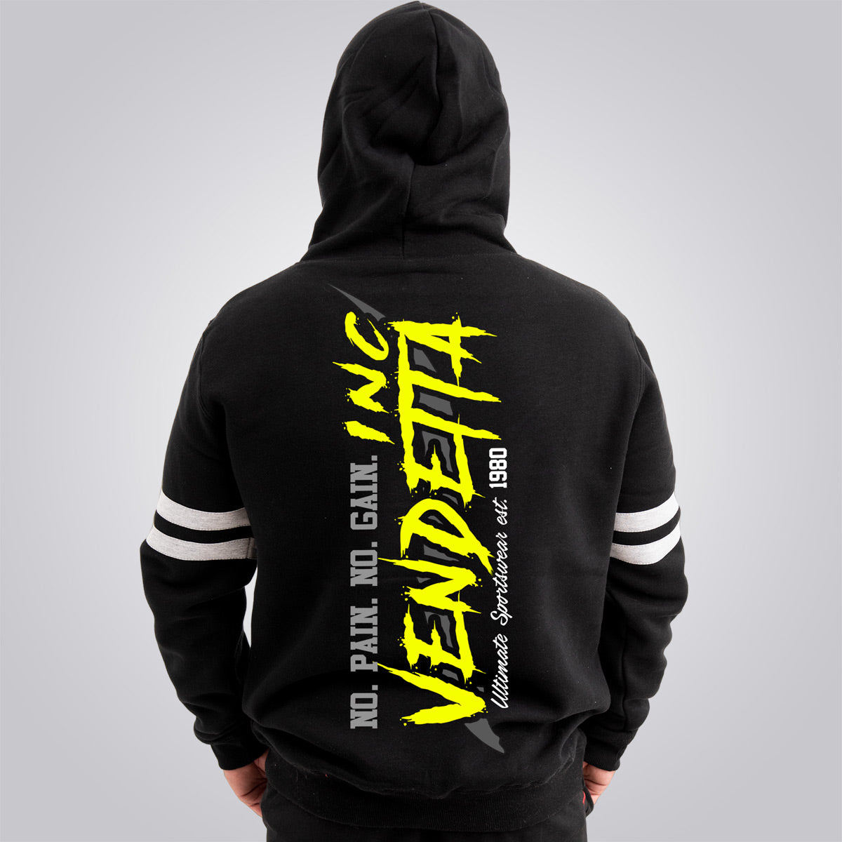 Vendetta Inc. Hoodie No Pain black VD-4032