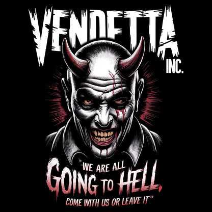 Vendetta Inc. Shirt Devils Grin schwarz VD-1558