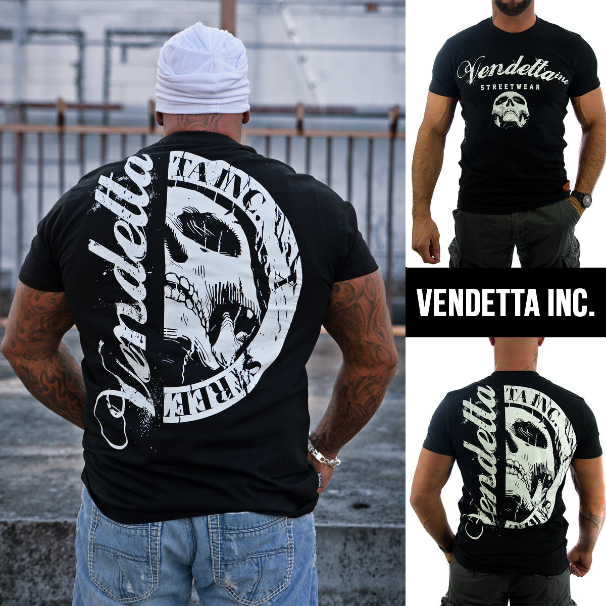 Vendetta Inc. Shirt Logo Patch 1182 black