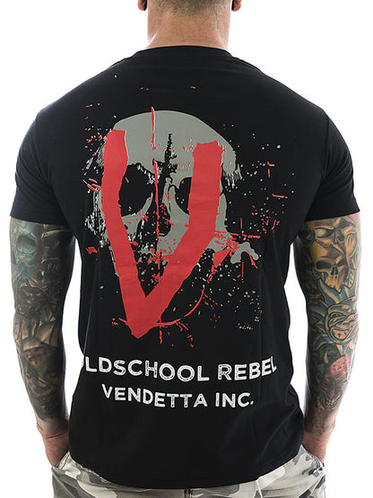 Vendetta Inc. Shirt Oldschool Rebel 1016 black