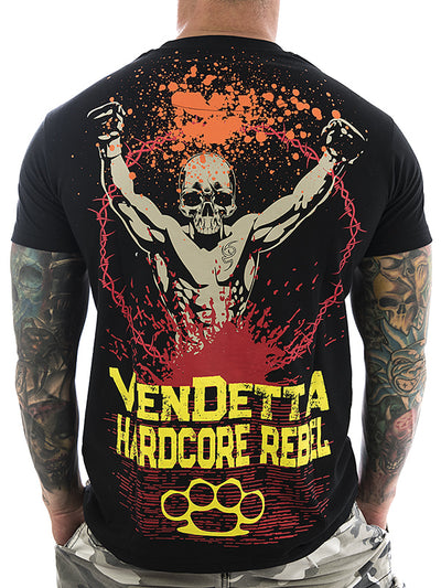 Vendetta Inc. Shirt Hardcore Rebel 1017 schwarz