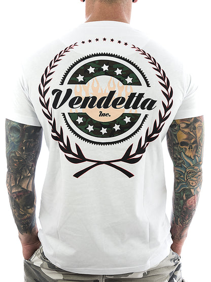 Vendetta Inc. Shirt Army 1015 weiß