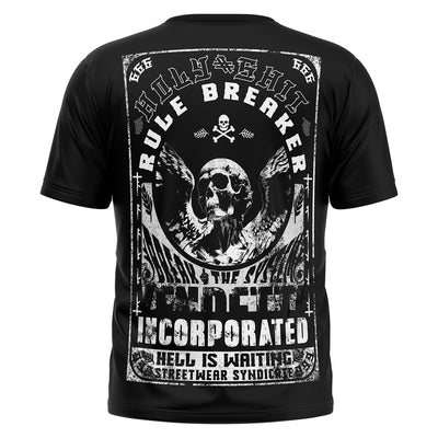 Vendetta Inc. Herren Shirt Hell is Waiting schwarz VD-1306