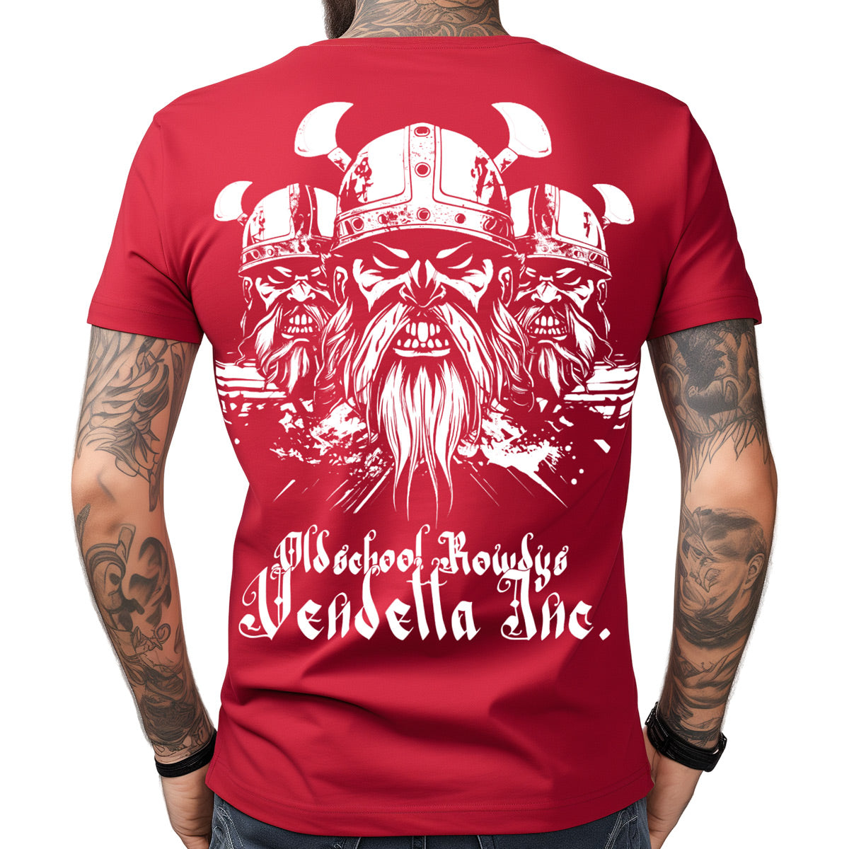 Vendetta Inc. Shirt rot Rowdys VD-1365