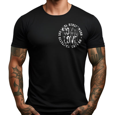 Vendetta Inc. Shirt No Love schwarz VD-1430