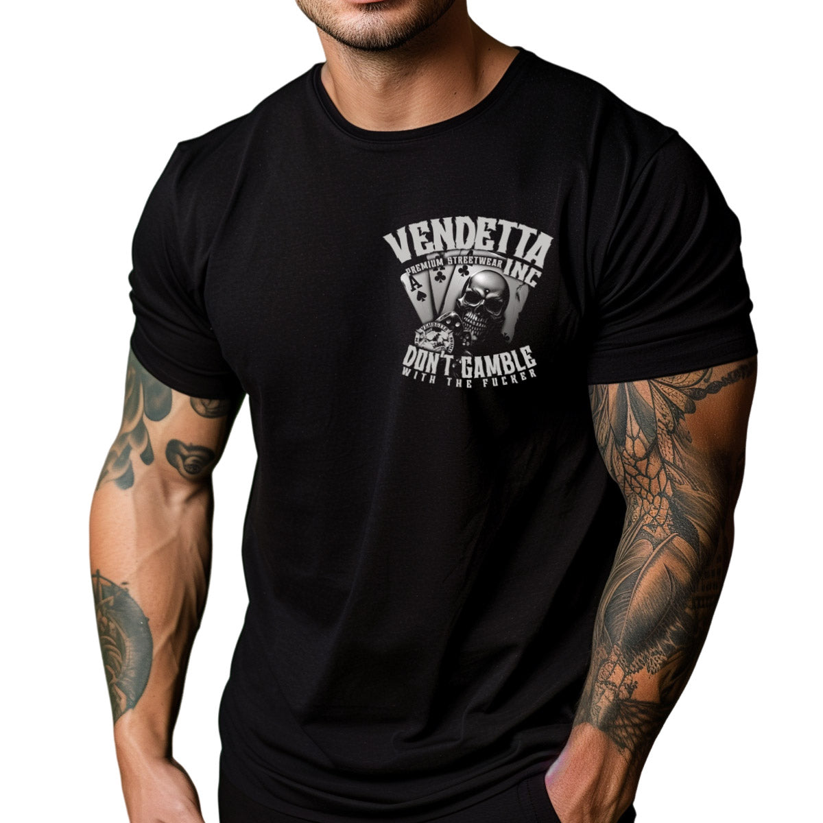 Vendetta Inc. Shirt Risk Taker schwarz VD-1432