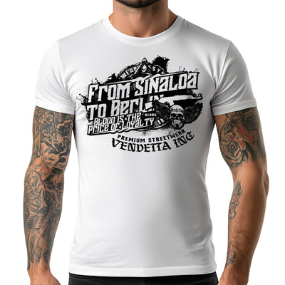 Vendetta Inc. Shirt Sin to Ber weiß VD-1468