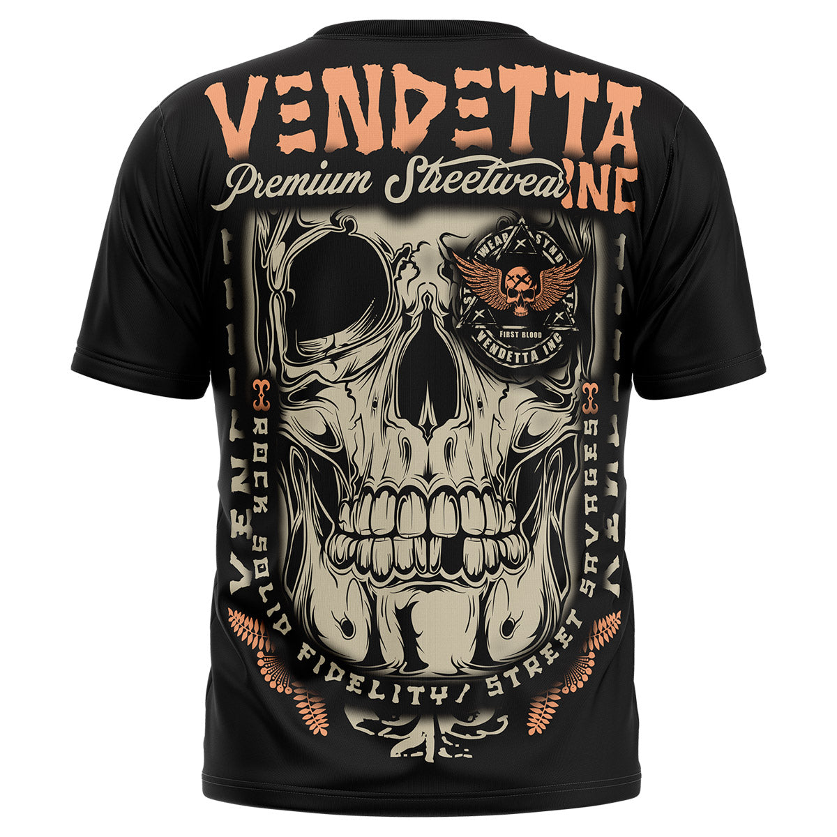 Vendetta Inc. Herren T-Shirt Street Savages schwarz 1313