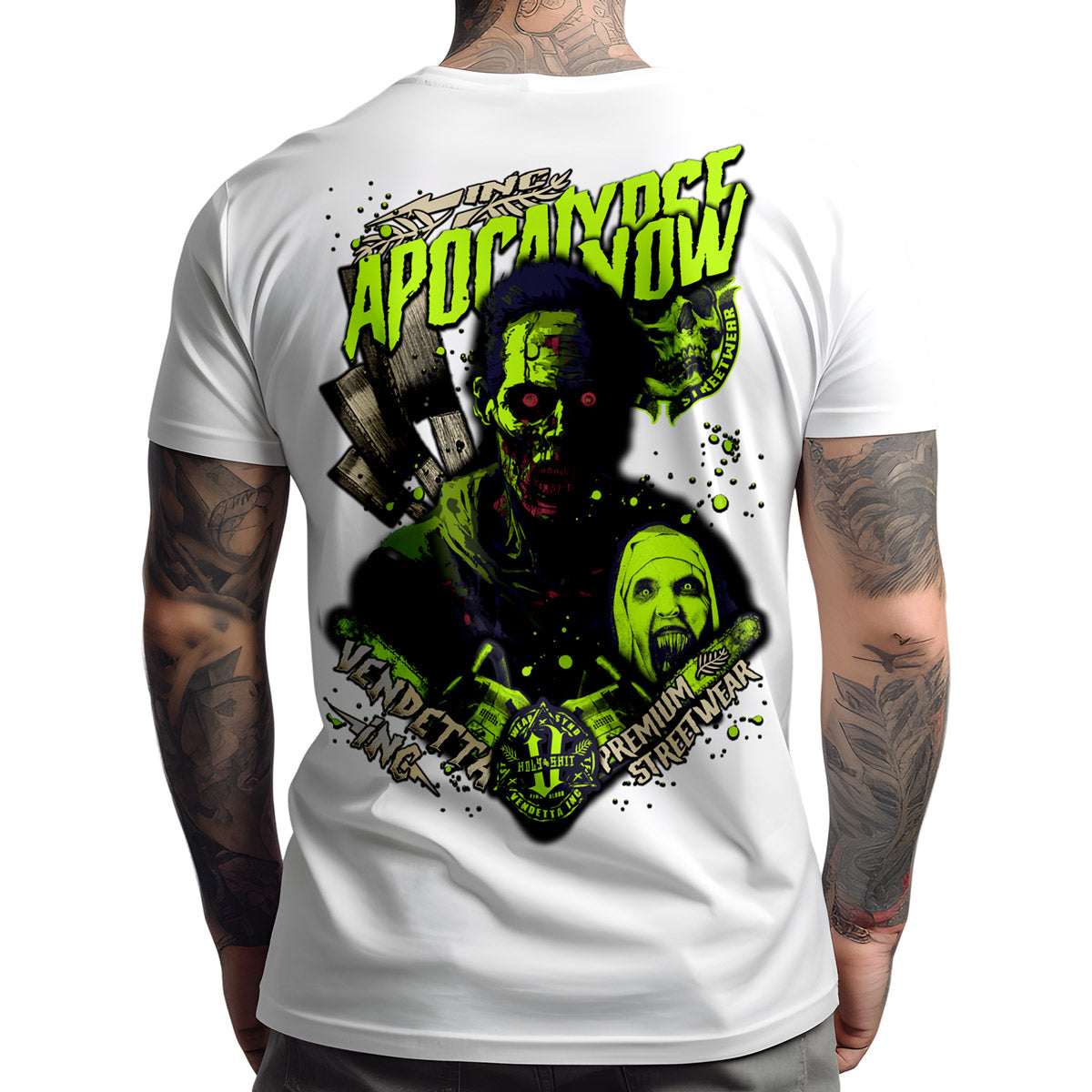 Vendetta Inc. Herren Shirt Apocalypse weiß