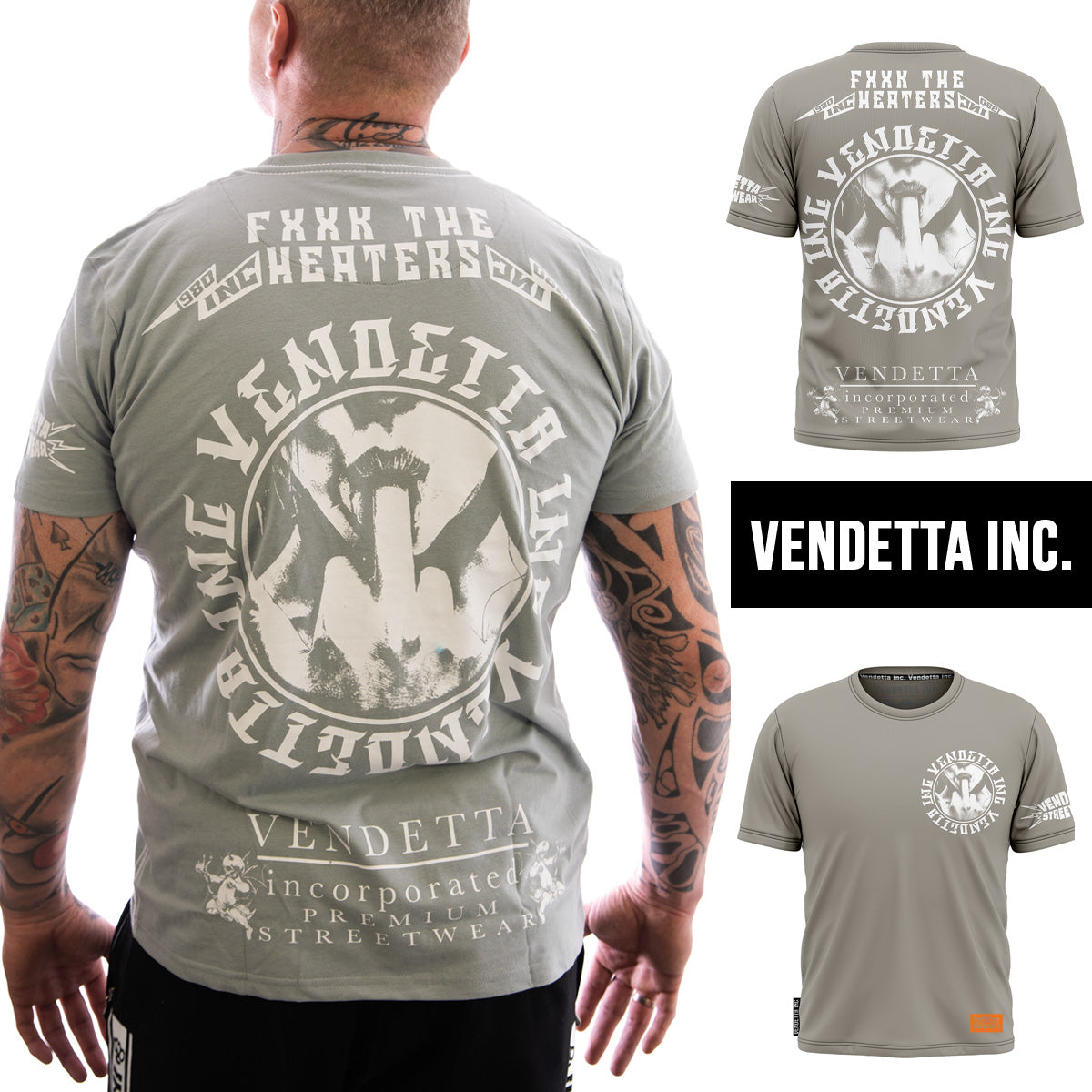 Vendetta Inc. Shirt F.2.0 gray VD-1210
