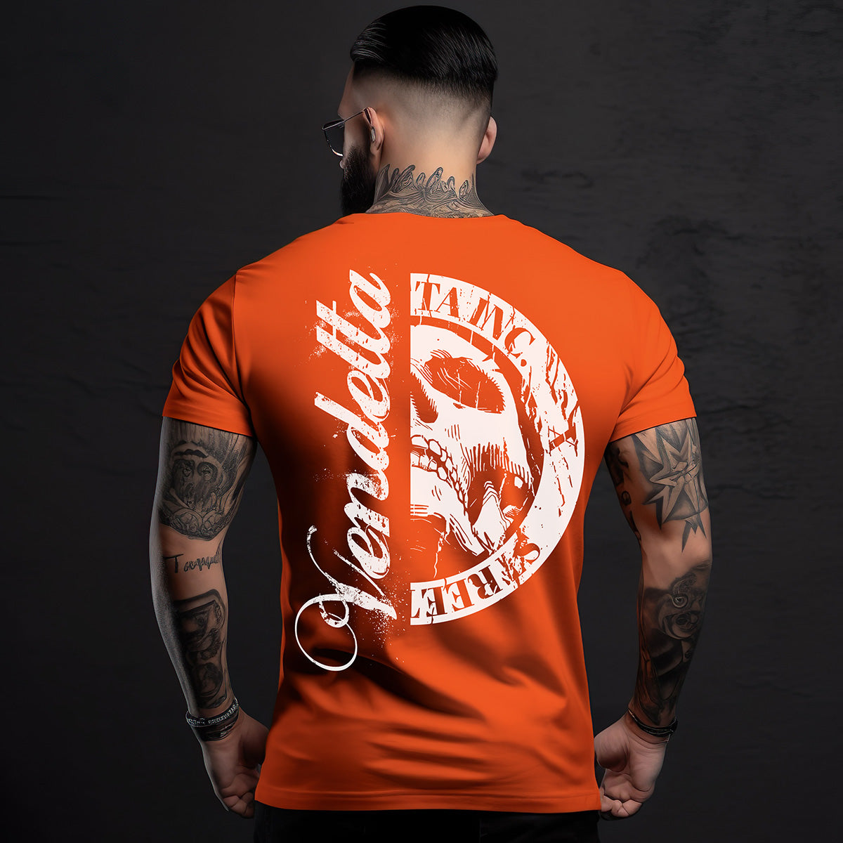 Vendetta Inc. Shirt Logo Patch 1182 orange
