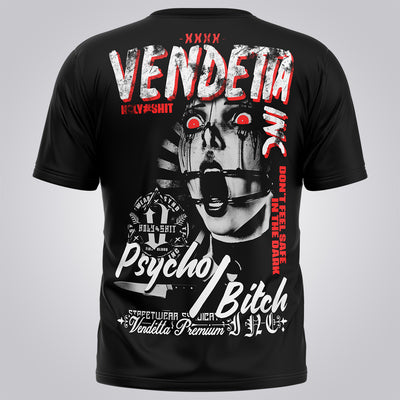 Vendetta Inc. T-Shirt Psycho XXX schwarz VD-1308