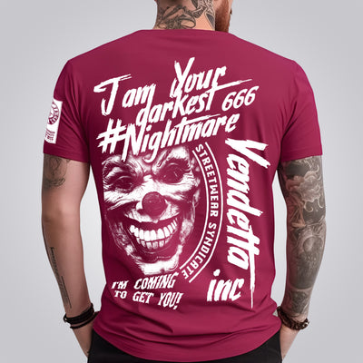 Vendetta Inc. Shirt Nightmare fuchsia VD-1316