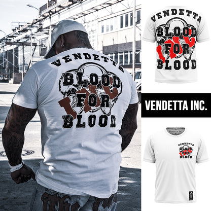 Vendetta Inc. Shirt Blood VD-1119 weiß