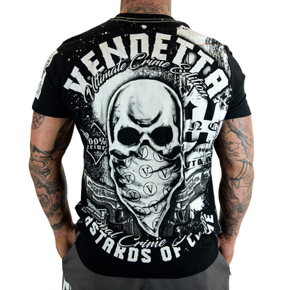 Vendetta Inc. Shirt Bastards of Crime schwarz