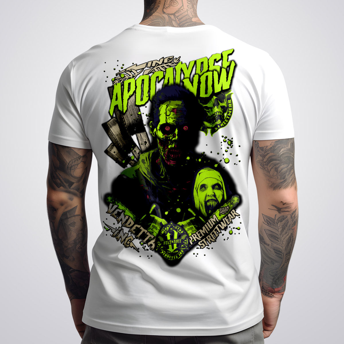 Vendetta Inc. Herren Shirt Apocalypse weiß