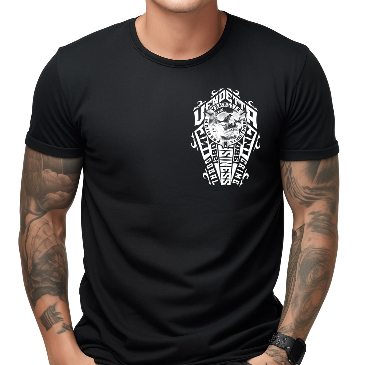 Vendetta Inc. shirt schwarz Gobal Crime