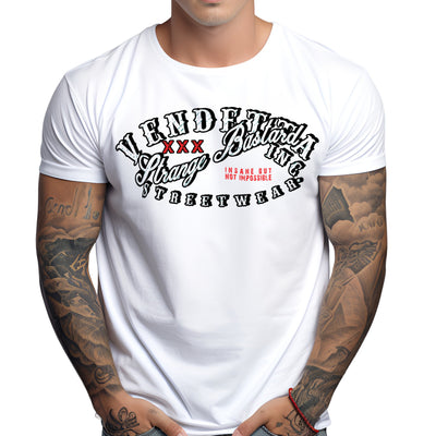 Vendetta Inc. Shirt Bastard weiß 1324