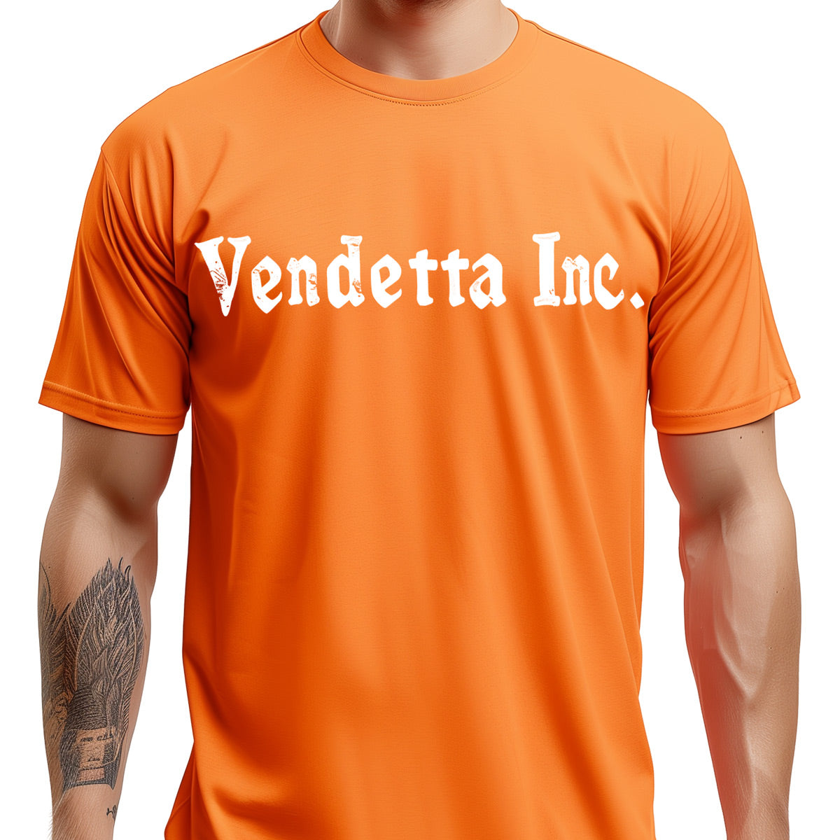 Vendetta Inc. Shirt orange Rules VD-1383