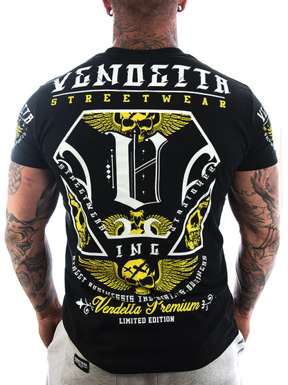 Vendetta Inc. Shirt Street Business 1114 schwarz