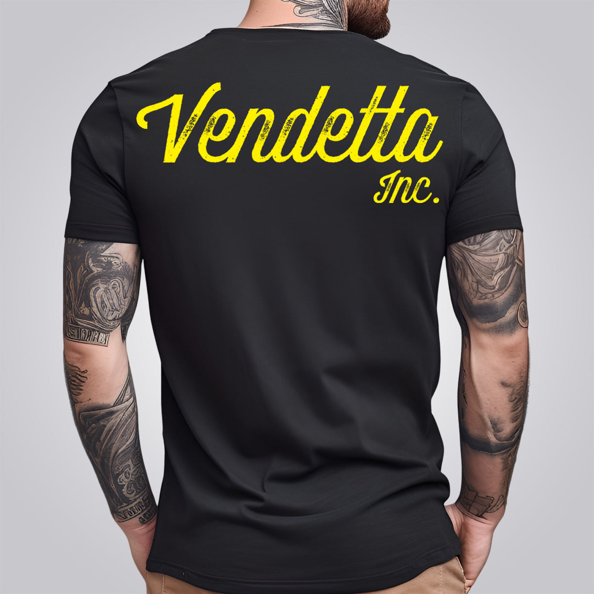 Vendetta Inc. Shirt Crush 1051 black, yellow