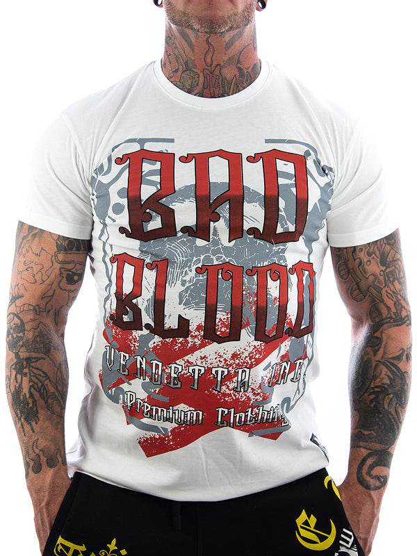 Vendetta Inc. Bad Blood Shirt weiß VD-1109