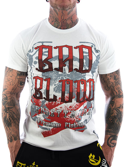 Vendetta Inc. Bad Blood Shirt white VD-1109