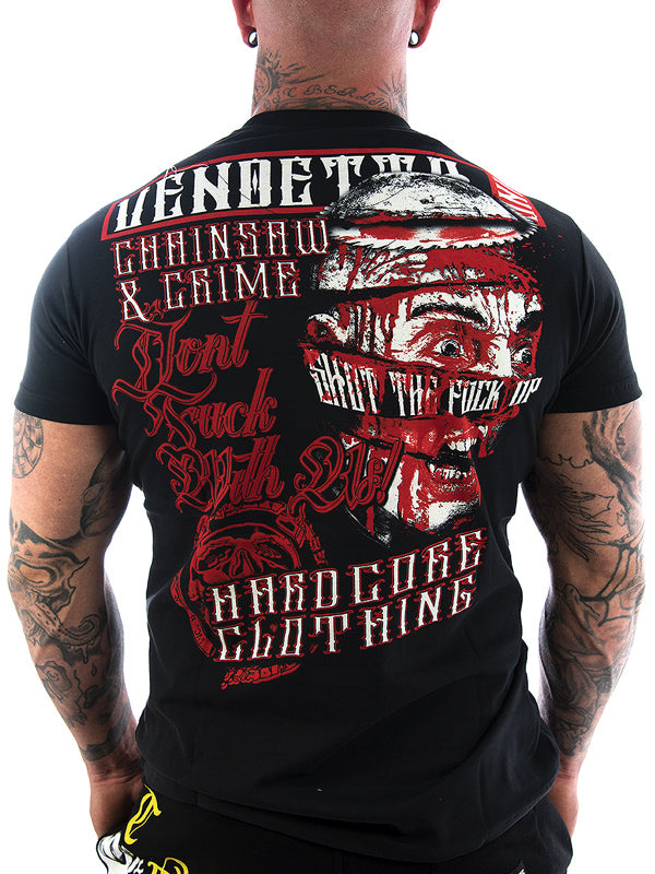 Vendetta Inc. Chainsaw Shirt schwarz VD-1110
