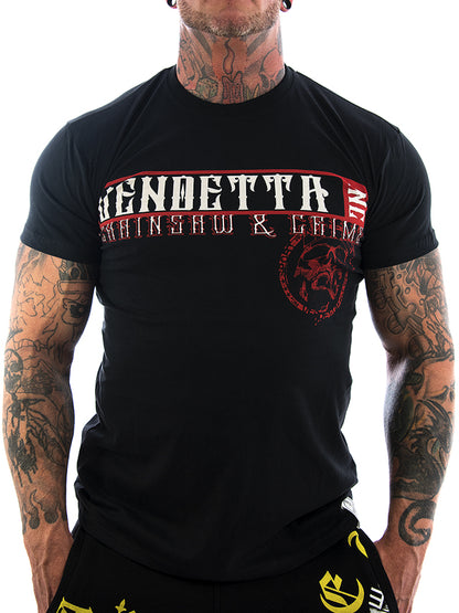 Vendetta Inc. Chainsaw Shirt schwarz VD-1110