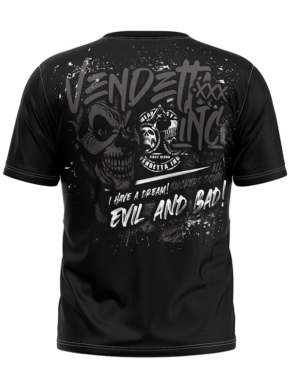 Vendetta Inc. Shirt Evil and Bad black VD-1157