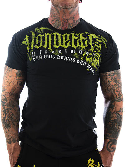 Vendetta Inc. Evil Mask Shirt schwarz VD-1112