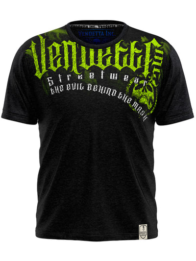 Vendetta Inc. Evil Mask Shirt schwarz VD-1112