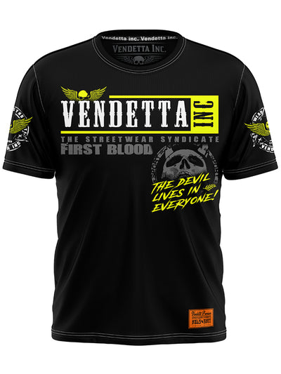 Vendetta Inc. Shirt First Blood schwarz 1162