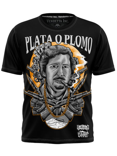 Vendetta Inc. Shirt Plata o Plomo schwarz VD-1136