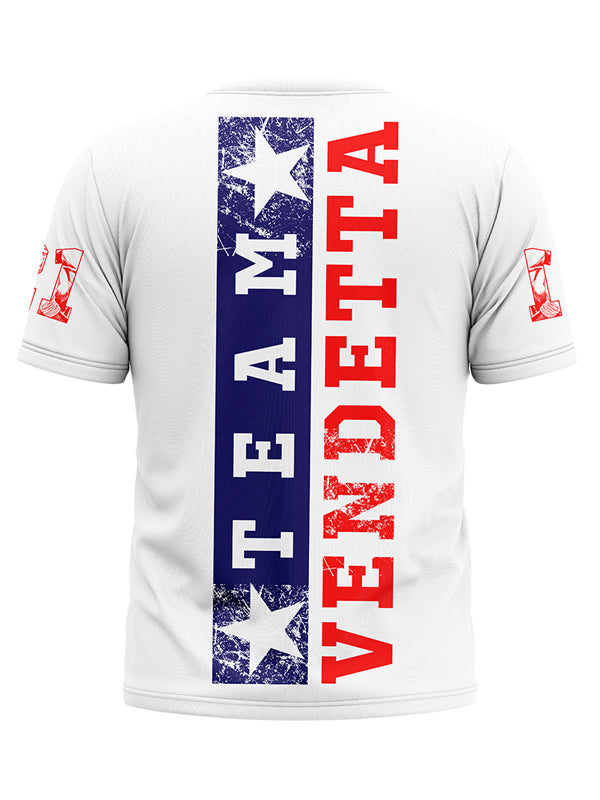 Vendetta Inc. Shirt Powerful white VD-1156