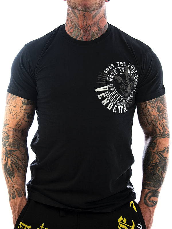 Vendetta Inc. Shut Shirt schwarz VD-1101