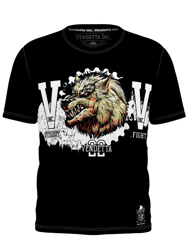 Vendetta Inc. Street Fighter II Shirt 1079 schwarz