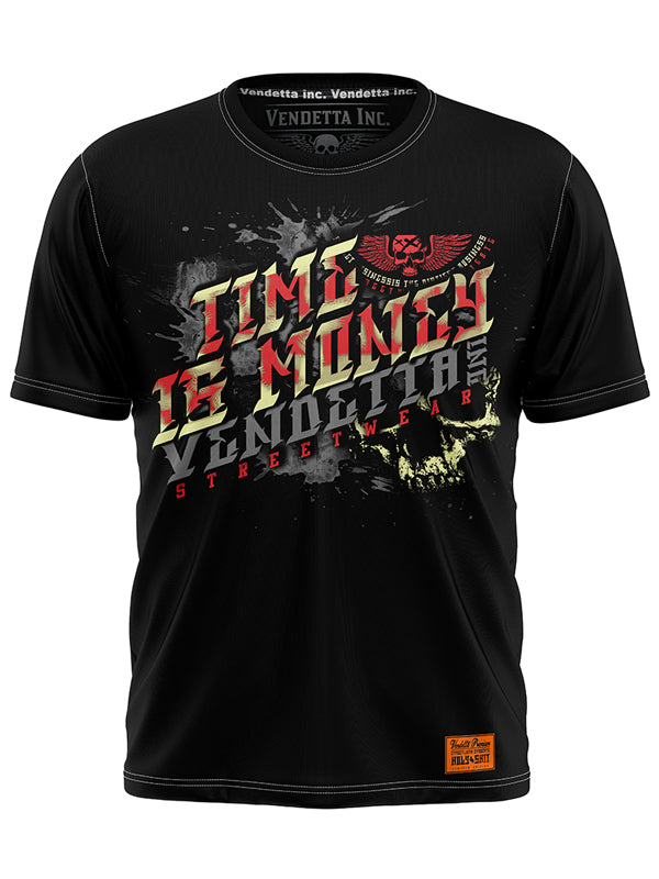 Vendetta Inc. Shirt Time is Money black 1151